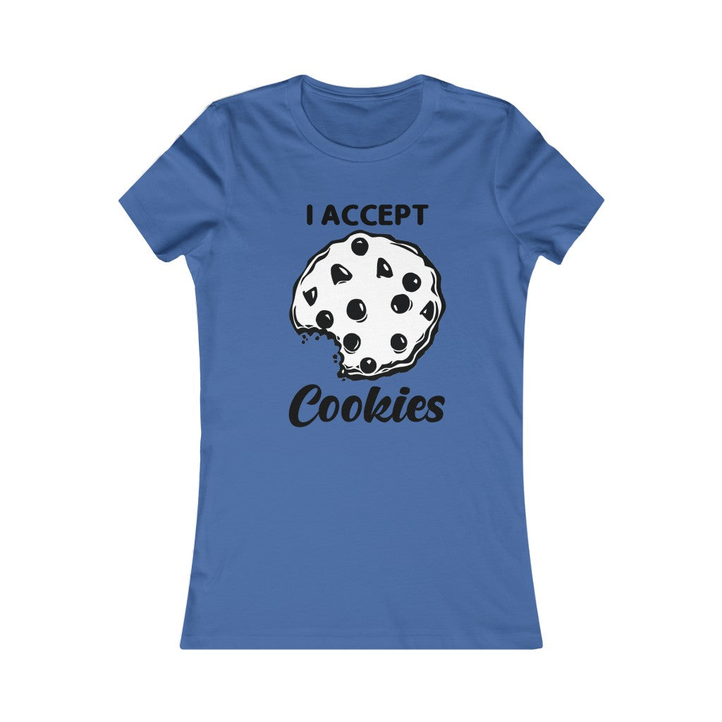 ACEPTO GALLETAS CAMISETA MUJER