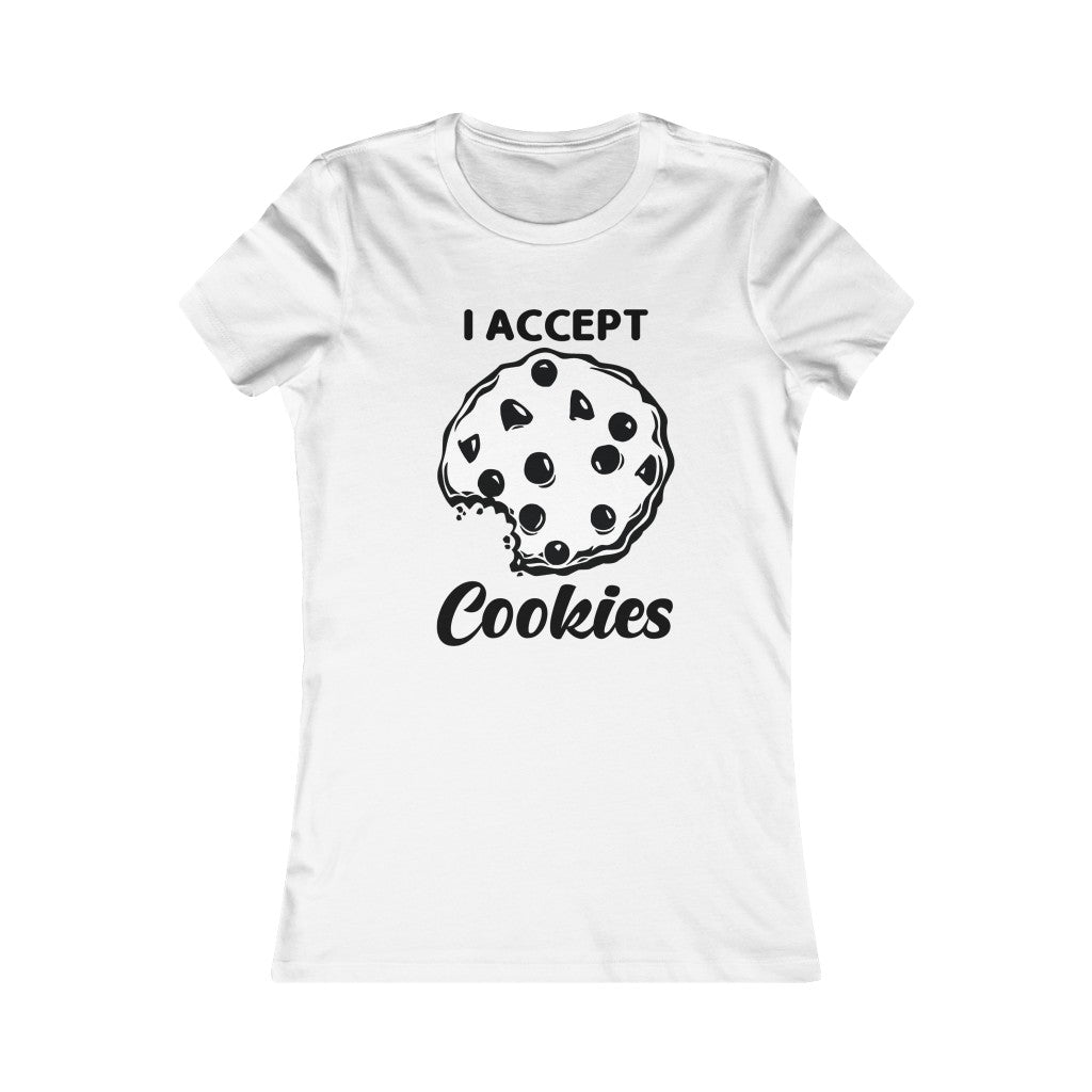 ACEPTO GALLETAS CAMISETA MUJER
