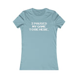 PAUSE GAME WOMEN'S T-SHIRT