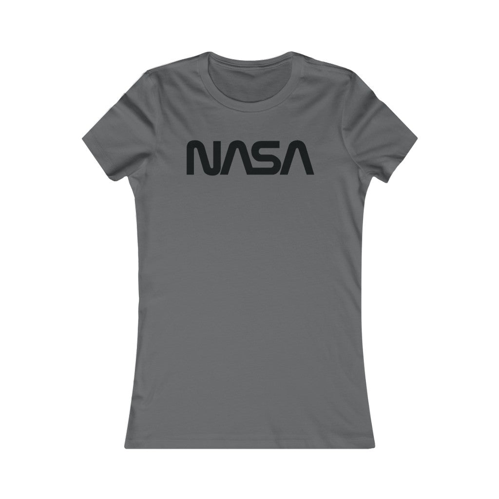 NASA BLACK WOMEN'S T-SHIRT