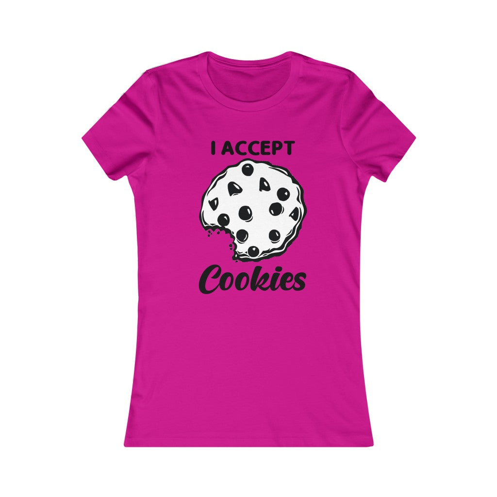 ACEPTO GALLETAS CAMISETA MUJER