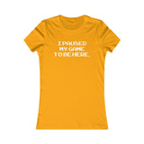 PAUSE GAME WOMEN'S T-SHIRT