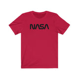 NASA BLACK MEN/UNISEX T-SHIRT
