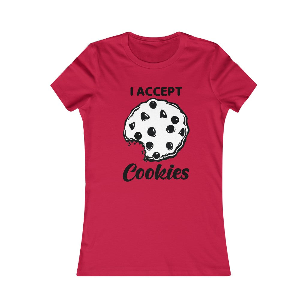 ACEPTO GALLETAS CAMISETA MUJER