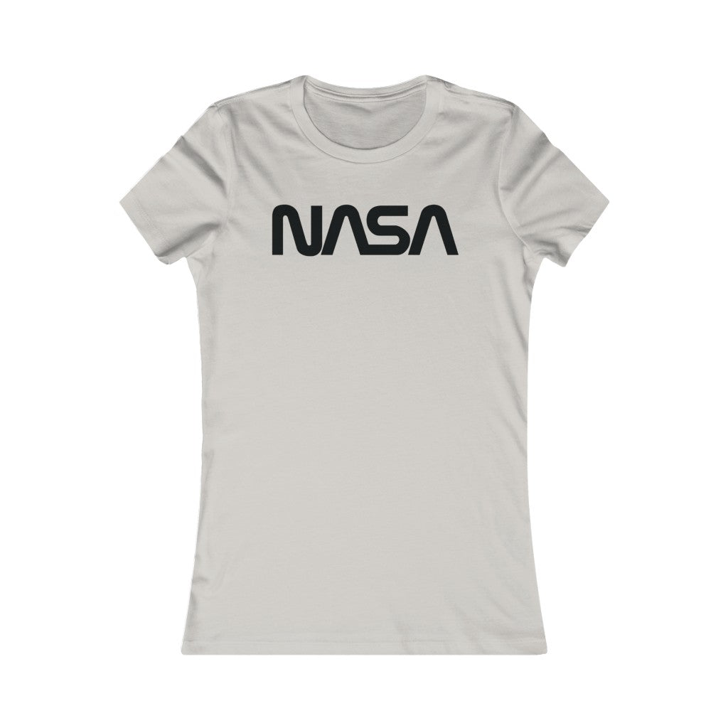 NASA BLACK WOMEN'S T-SHIRT