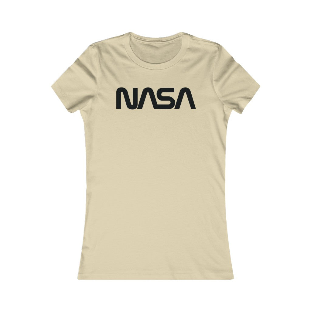 NASA BLACK WOMEN'S T-SHIRT