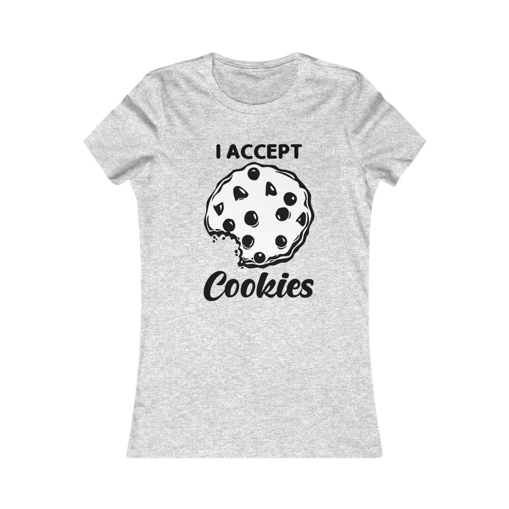 ACEPTO GALLETAS CAMISETA MUJER