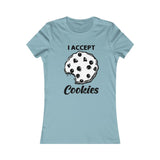 ACEPTO GALLETAS CAMISETA MUJER
