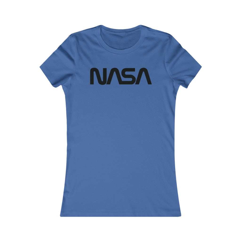 NASA BLACK WOMEN'S T-SHIRT