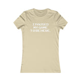 PAUSE GAME WOMEN'S T-SHIRT