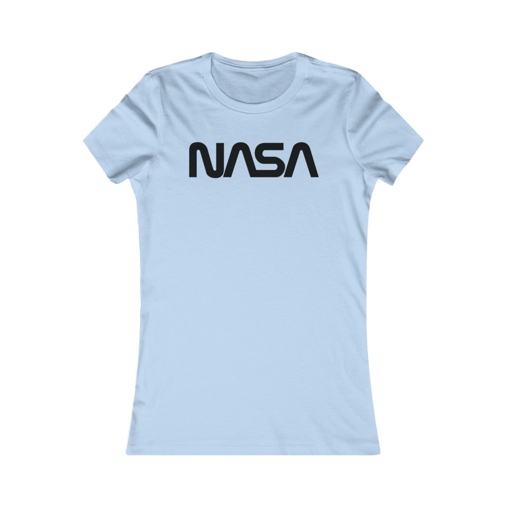 NASA BLACK WOMEN'S T-SHIRT