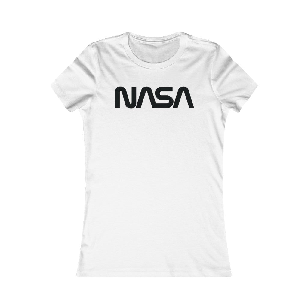NASA BLACK WOMEN'S T-SHIRT