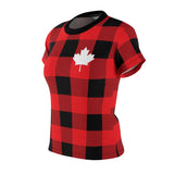 MAPLE LEAF - BUFFALO PLAID - AOP