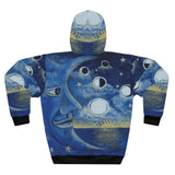 FANTASY MOON - AOP Sweat à capuche unisexe