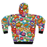 WOW - AOP Unisex Pullover Hoodie