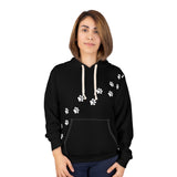 PAW PRINTS - AOP Unisex Pullover Hoodie