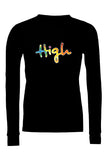 HIGH - Long Sleeve Jersey Tee