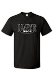 I LOVE DOGS - Heavy Cotton Tee