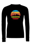 VANCOUVER SKYLINE - VINTAGE - Long Sleeve Jersey