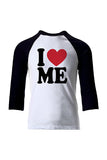 I LOVE ME  - Baseball Tee