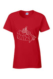 CANADA OUTLINE - Ladies Tee