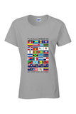 FLAGS OF THE CARIBBEAN - Ladies Tee