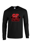 DI  GHETTO PREZIDENT - Cotton Long Sleeve Tee