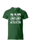 SAM THE RECORD MAN - WT - Camiseta de algodón pesado