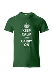 KEEP CALM AND CARRY ON - Heavy Cotton Tee