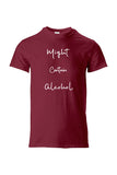 PUEDE CONTENER ALCOHOL - Camiseta de algodón pesado