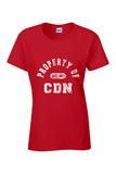 PROPERTY OF CDN - VINTAGE - Ladies Tee