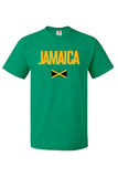 JAMAICA - FLAG - Heavy Cotton Tee