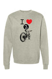 I LOVE 2 MOUNTAIN BIKE - Sweatshirt