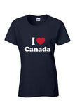 I LOVE CANADA - Ladies Tee