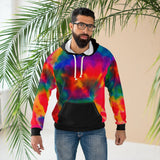 TIE DYE - AOP Sweat à capuche unisexe