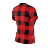 MAPLE LEAF - BUFFALO PLAID - AOP