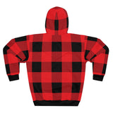 PLAID CANADIEN - Sweat à capuche unisexe AOP