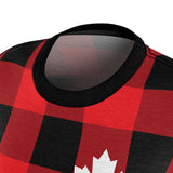 MAPLE LEAF - BUFFALO PLAID - AOP