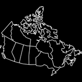 CANADA OUTLINE - Unisex Tanktop