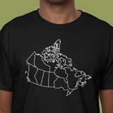 CANADA OUTLINE - Heavy Cotton Tee