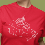 CANADA OUTLINE - Ladies Tee