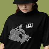 MAP OF CANADA - Ladies Tee