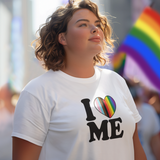 I LOVE ME - PRIDE - Ladies Tee