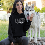 I LOVE DOGS - Heavy Blend, Hoodie