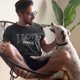 I LOVE DOGS - Heavy Cotton Tee