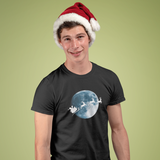 SANTA OVER THE MOON - Heavy Cotton Tee