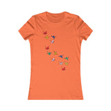 FLYING PAPER CRANES WOMEN'S T-SHIRT