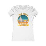 CAMISETA MUJER VERDADERO NORTE DE CANADÁ