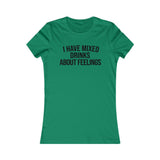 MIXED FEELINGS WOMEN'S T-SHIRT