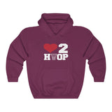 LOVE 2 HOOP - Unisex Heavy Blend™ Hooded Sweatshirt